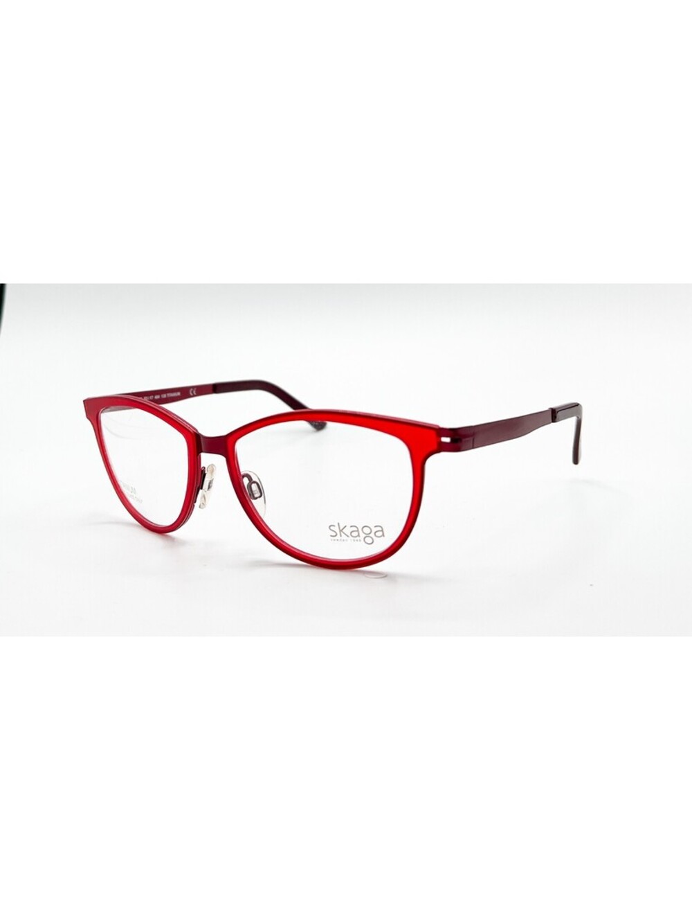 Skaga 2537-U Giesse 404 Red Authentic Eyeglasses 53-17-135